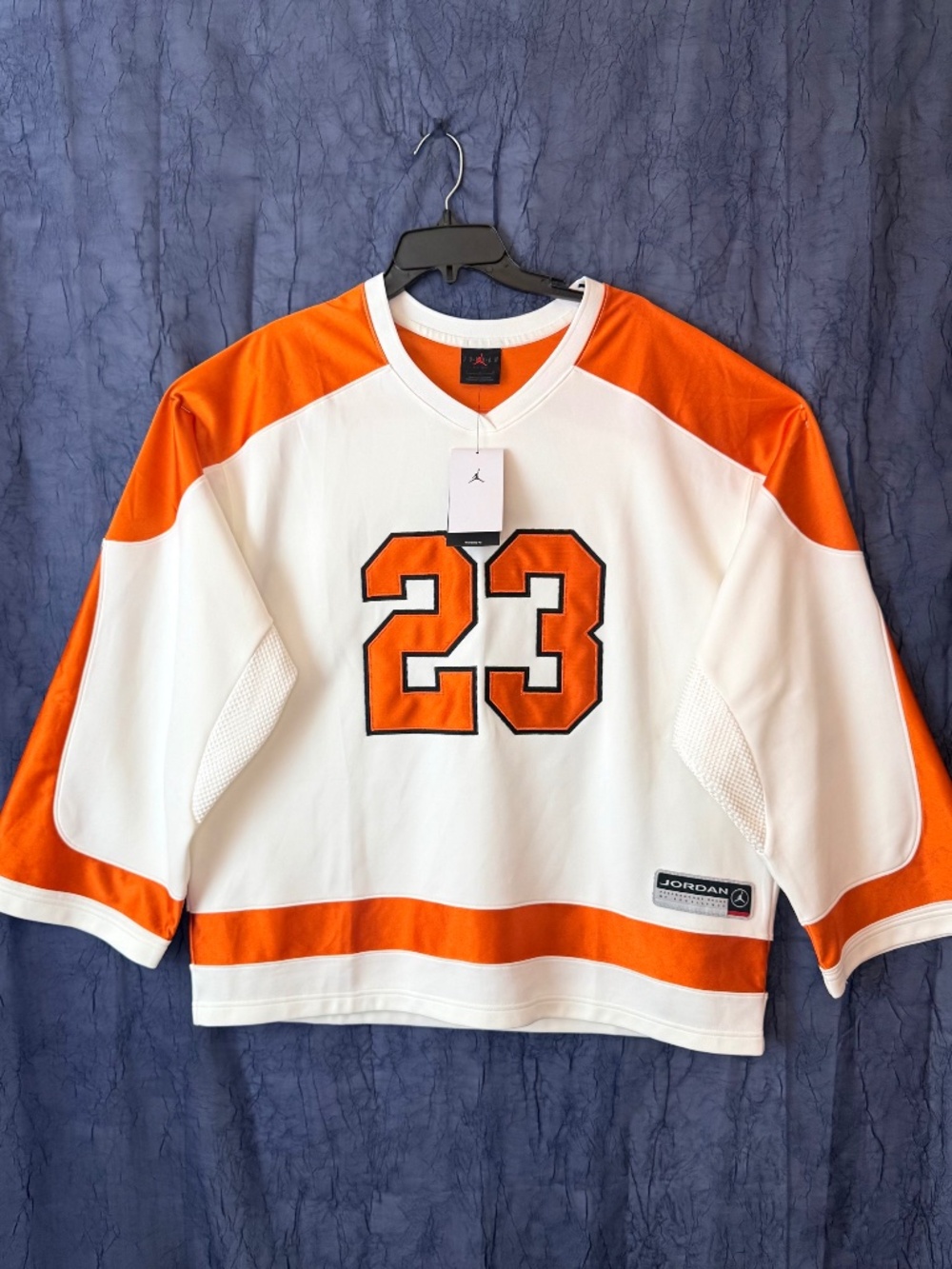 Jordan Men's Brooklyn Collegiate Hockey Jersey, L